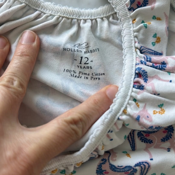 Roller Rabbit size 12 nightgown - Picture 2 of 3